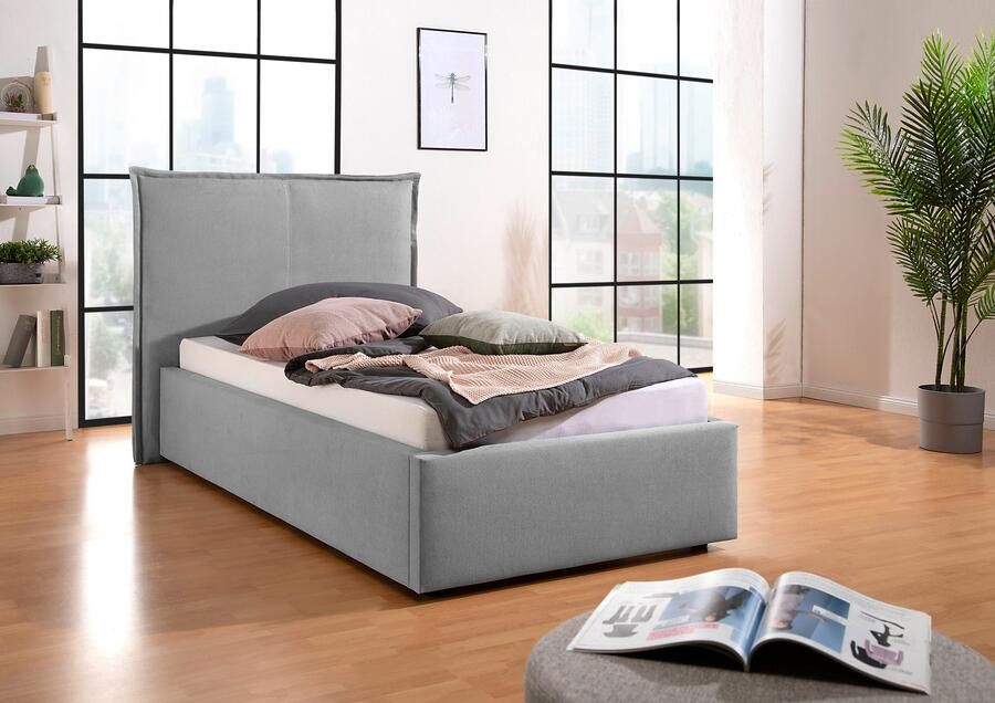 Maintal Gestoffeerd bed Zijkanten van het bed zelf te monteren zonder bedkist - Foto 6