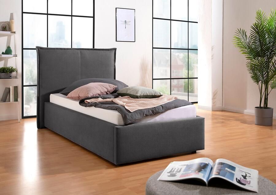 Maintal Gestoffeerd bed Zijkanten van het bed zelf te monteren zonder bedkist - Foto 7