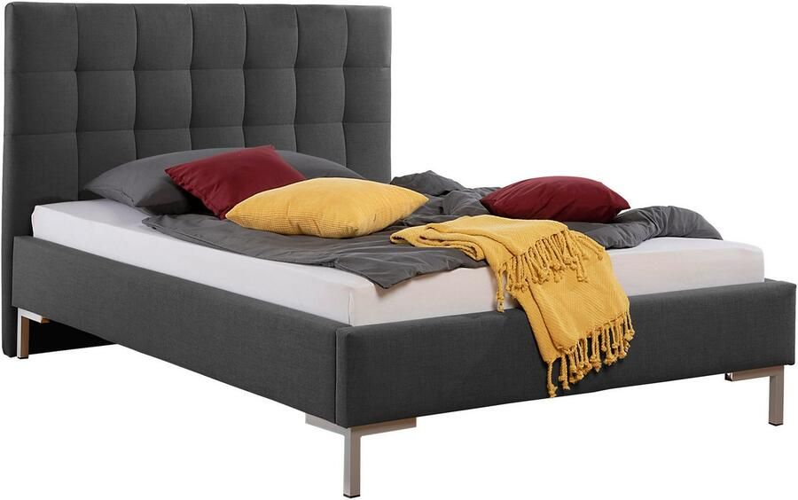 Maintal Gestoffeerd bed Zijkanten van het bed zelf te monteren zonder bedkist - Foto 5