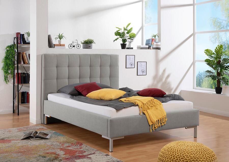 Maintal Gestoffeerd bed Zijkanten van het bed zelf te monteren zonder bedkist - Foto 7