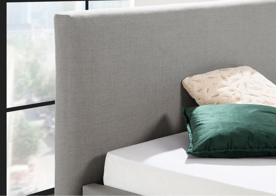 Maintal Gestoffeerd bed Zijkanten van het bed zelf te monteren zonder bedkist - Foto 3