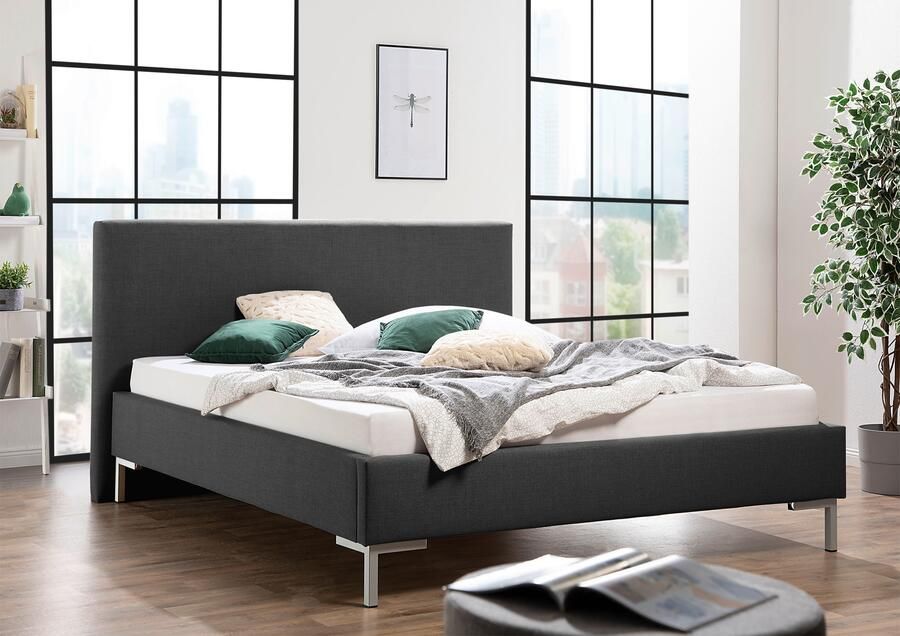 Maintal Gestoffeerd bed Zijkanten van het bed zelf te monteren zonder bedkist - Foto 4