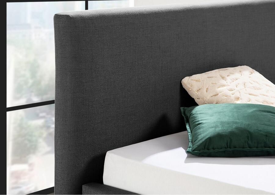 Maintal Gestoffeerd bed Zijkanten van het bed zelf te monteren zonder bedkist - Foto 7