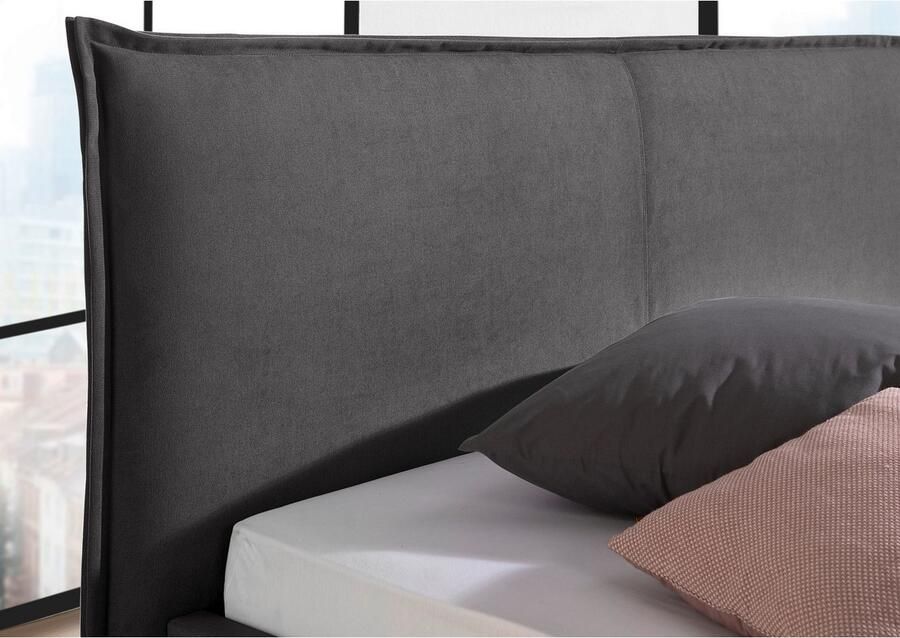 Maintal Gestoffeerd bed Zijkanten van het bed zelf te monteren zonder bedkist - Foto 5