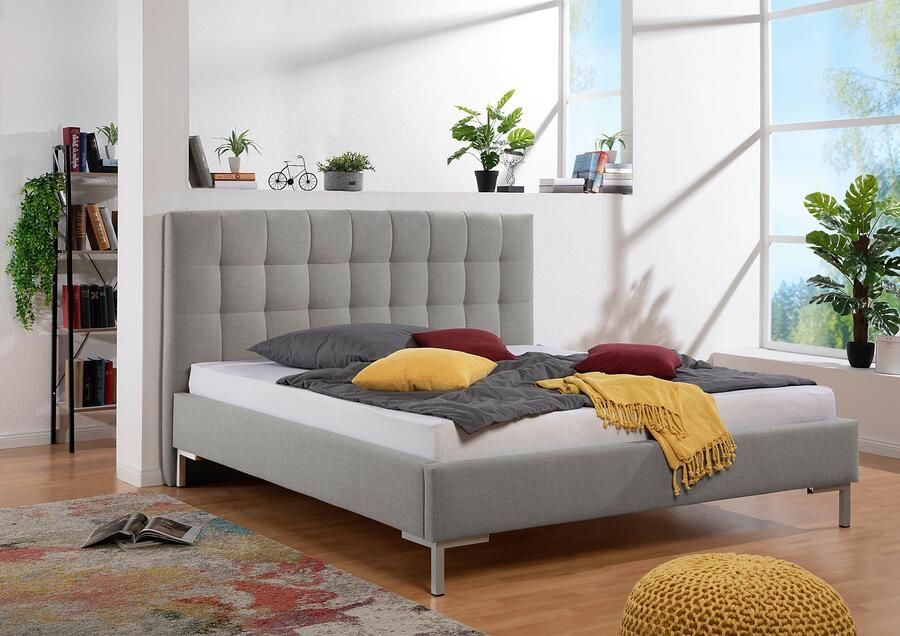 Maintal Gestoffeerd bed Zijkanten van het bed zelf te monteren zonder bedkist - Foto 7