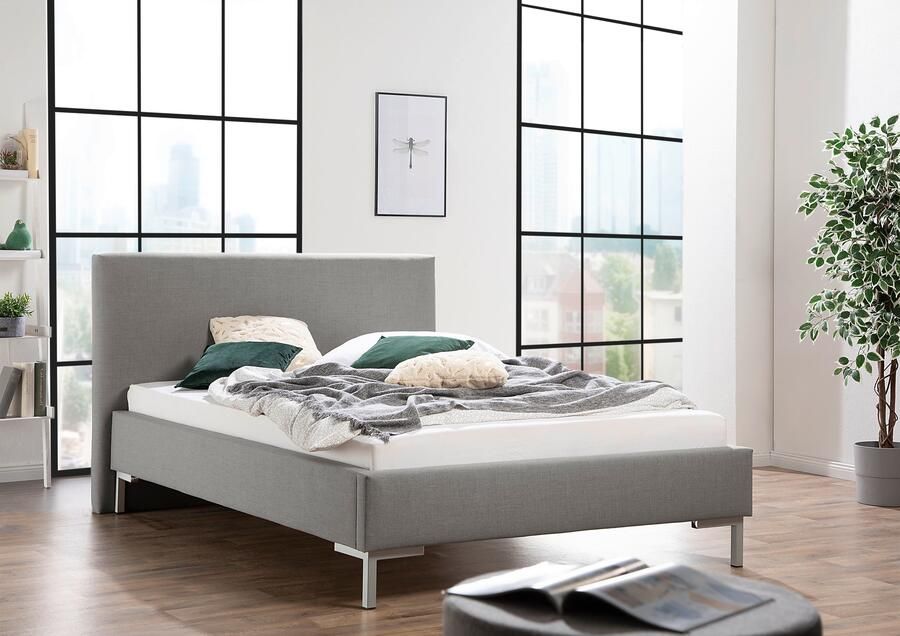 Maintal Gestoffeerd bed Zijkanten van het bed zelf te monteren zonder bedkist - Foto 7