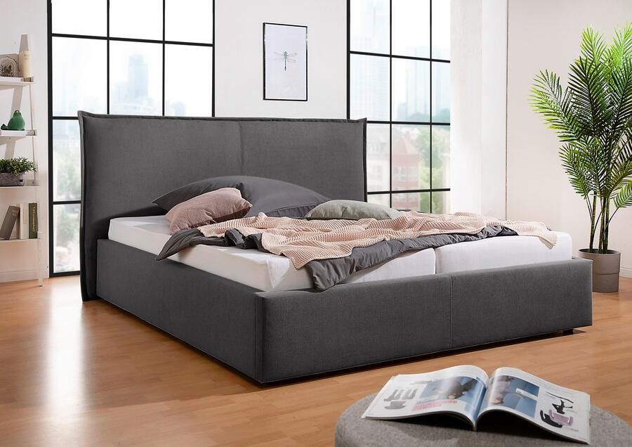 Maintal Gestoffeerd bed Zijkanten van het bed zelf te monteren zonder bedkist - Foto 9