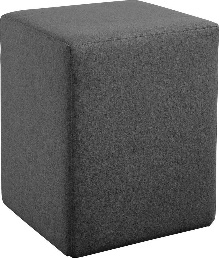 Maintal Hocker Kieferwald vierkant stof bekleed - Foto 2