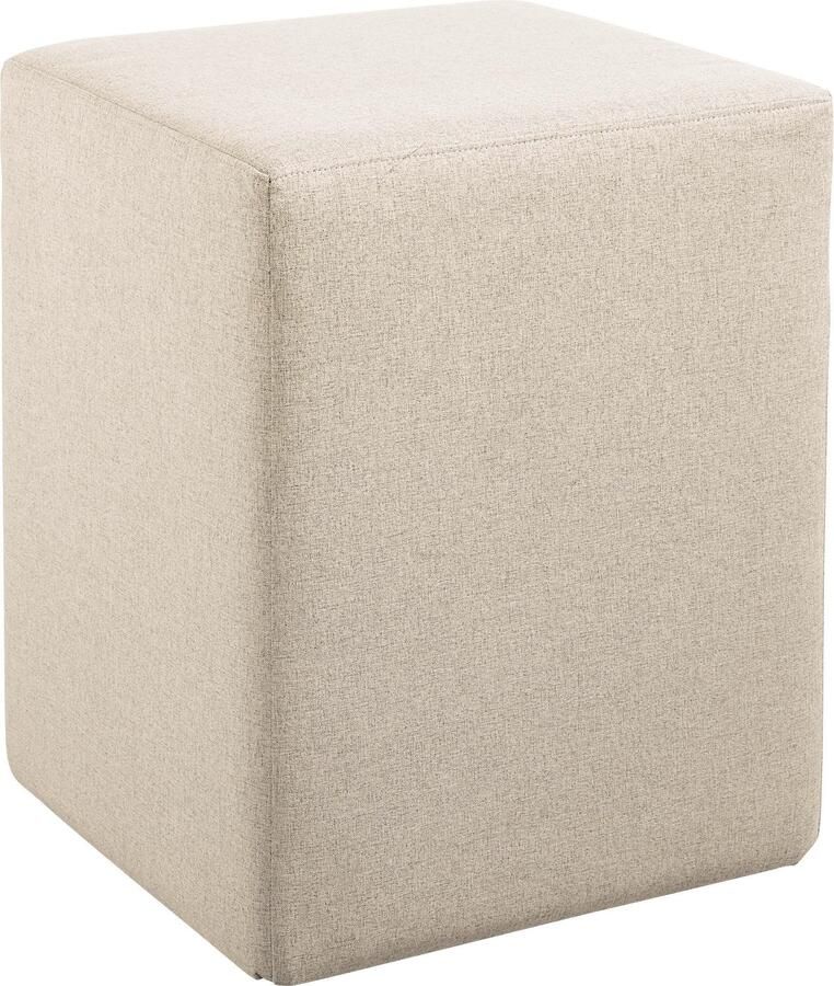 Maintal Hocker Kieferwald vierkant stof bekleed - Foto 2