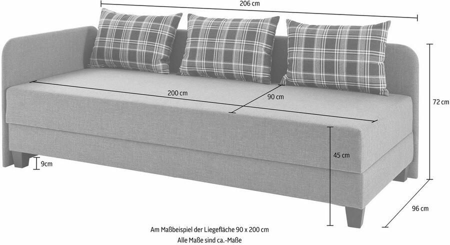 Maintal Logeerbed met ombouw en bedkist - Foto 5