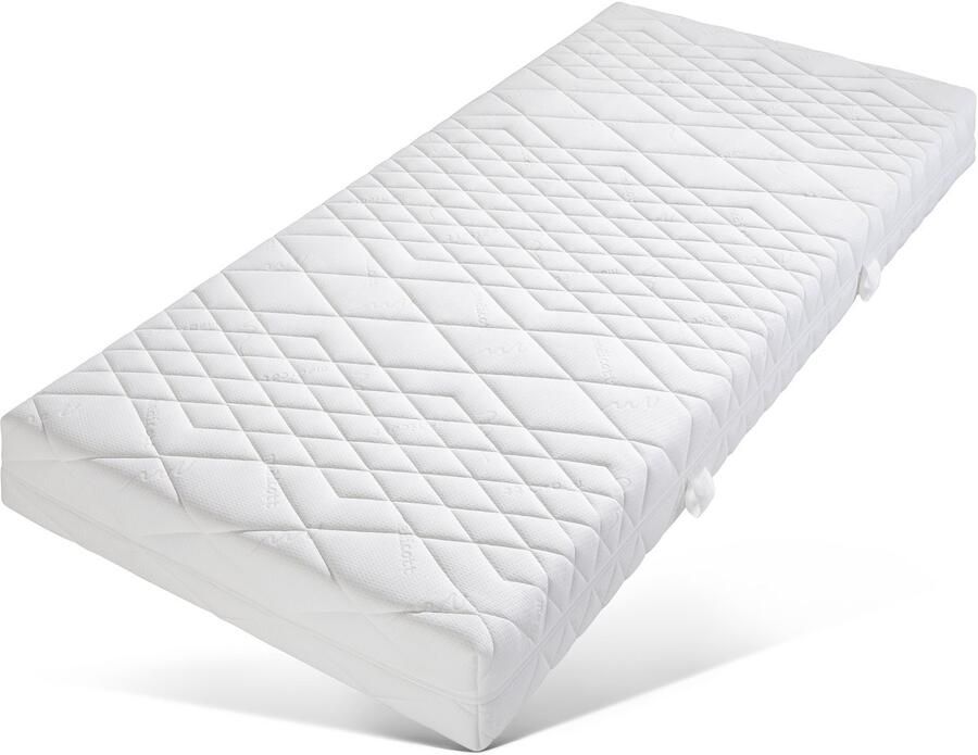 Malie Pocketveringsmatras Lisa 7 zones tonnenvering matras 90x200cm & andere maten matras h2 h3 h4 h5 hoogte 22 cm