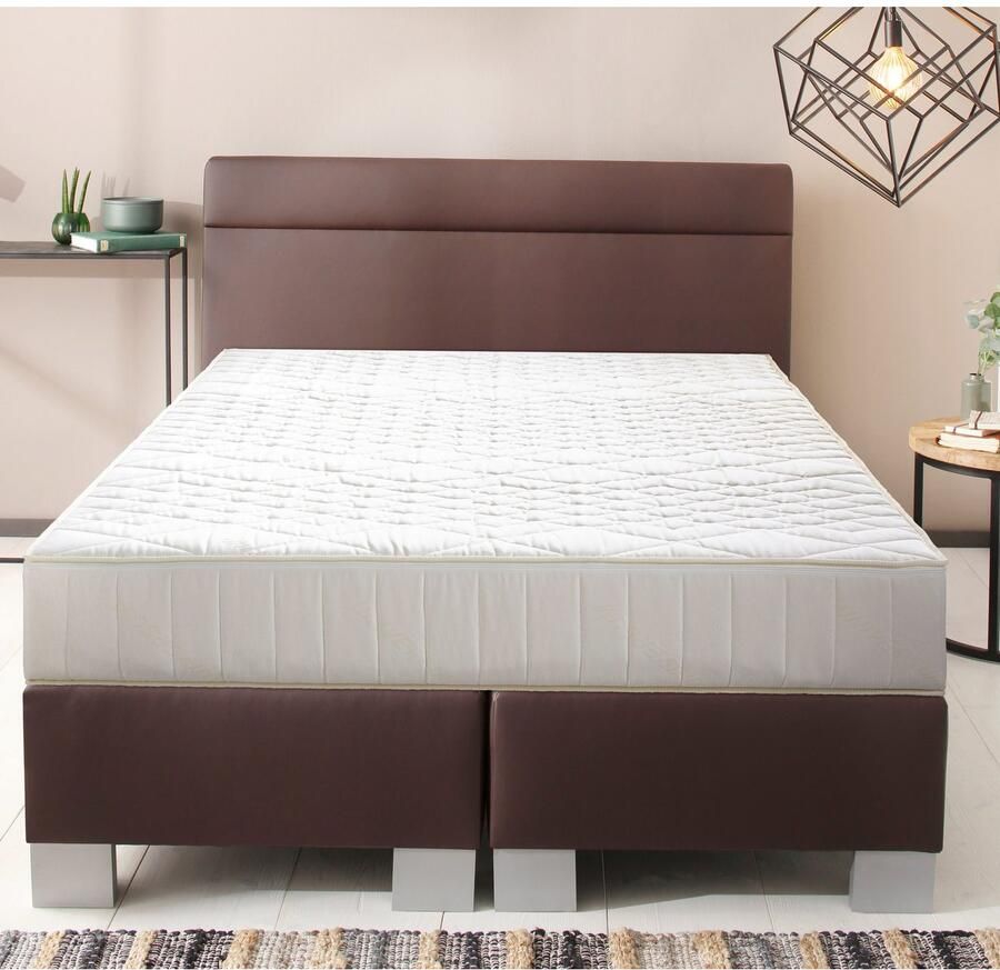 Malie Pocketveringsmatras Lisa 7 zones tonnenvering matras 90x200cm & andere maten matras h2 h3 h4 h5 hoogte 22 cm