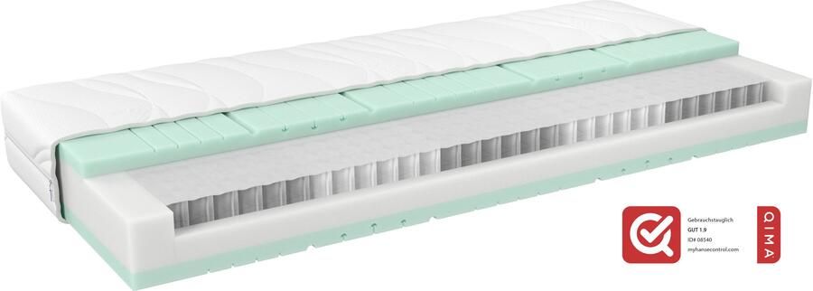 Malie Pocketveringsmatras MALINA 5 Zones Matras 90x200 cm 140x200 cm & andere maten hoogte 22 cm - Foto 6