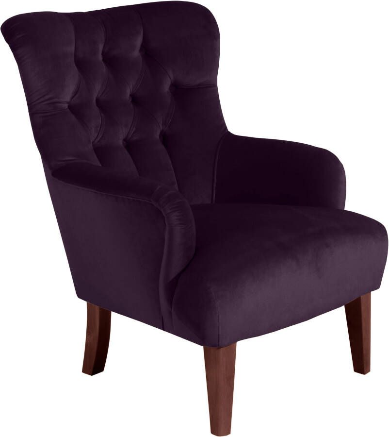 Max Winzer Chesterfield-fauteuil Bradley met elegante knoopstiksels - Foto 7
