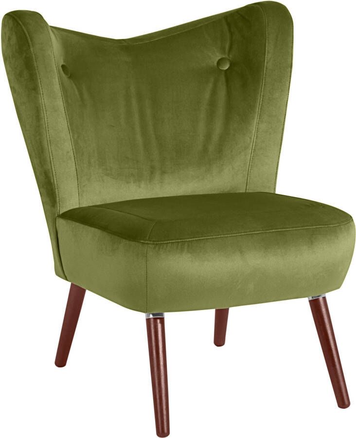 Max Winzer Cocktailfauteuil Stella in een retro-look