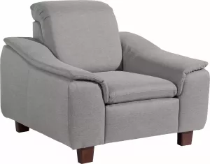 Max Winzer Fauteuil ALESSIO met afgeronde rugleuning