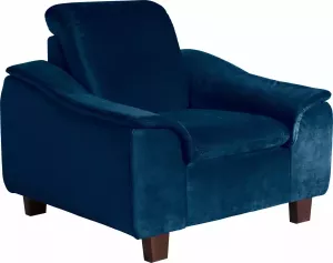 Max Winzer Fauteuil ALESSIO met afgeronde rugleuning