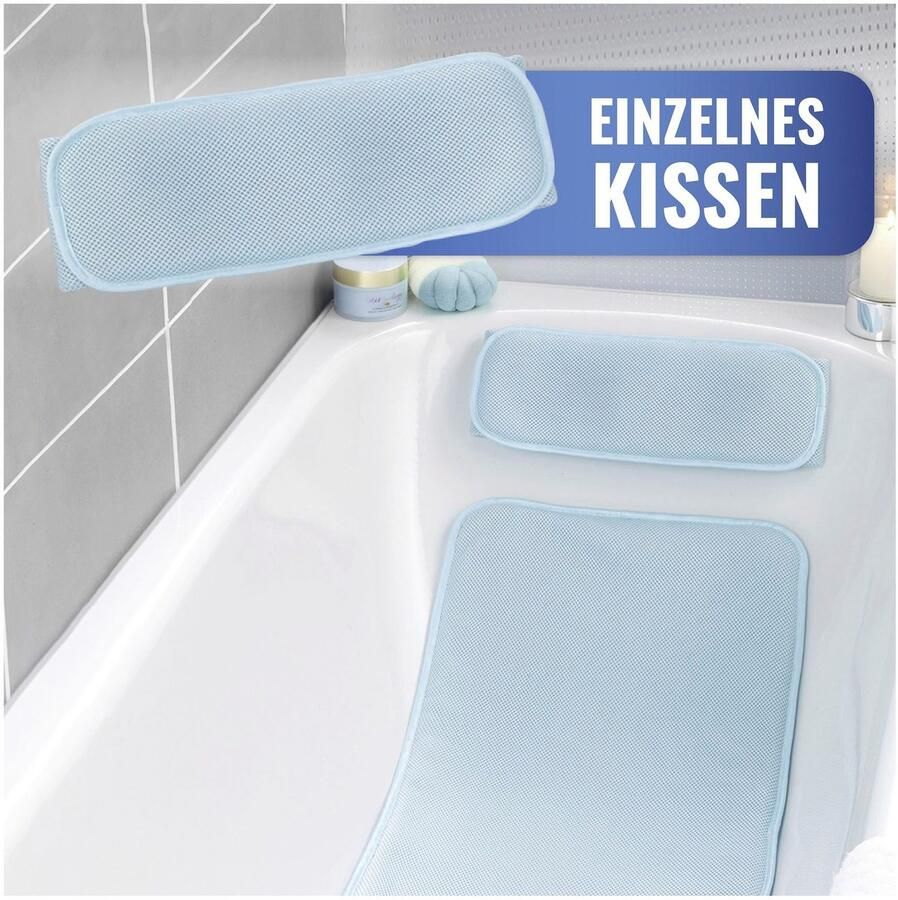 Maximex Badmat met kussen van drukverlagend polyester-3d-mesh-weefsel (1 stuk) - Foto 5