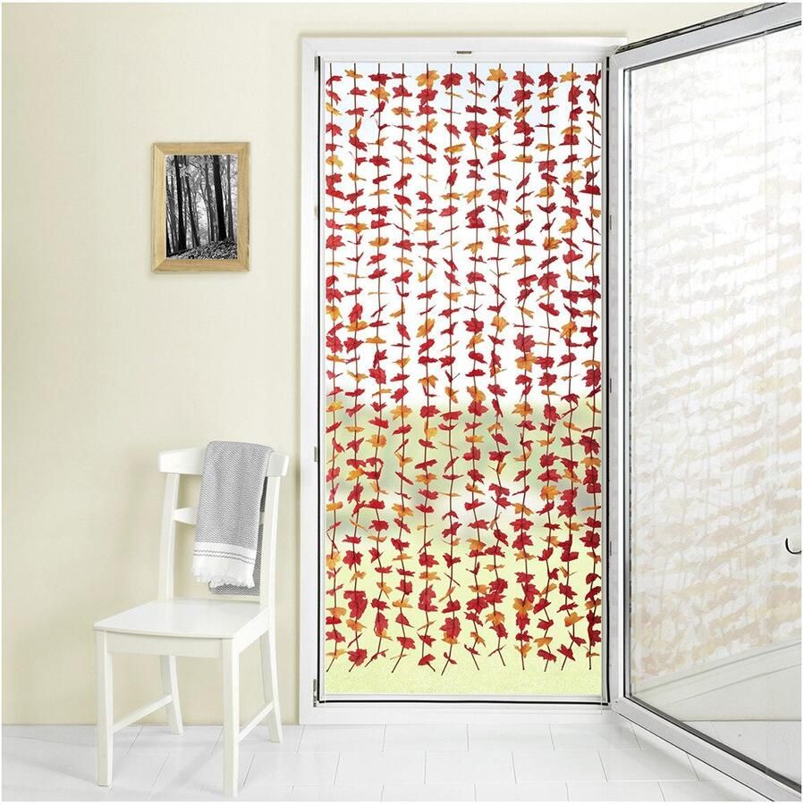 Maximex Deurgordijn Indian summer Bladeren gordijn voor balkon en terras insecten- en privacybescherming (1 stuk) - Foto 4