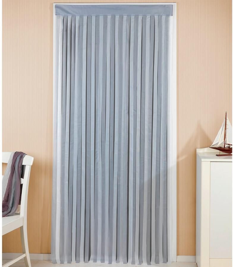 Maximex Deurgordijn Insectenbescherming Grijs wit op maat te snijden (1 stuk)