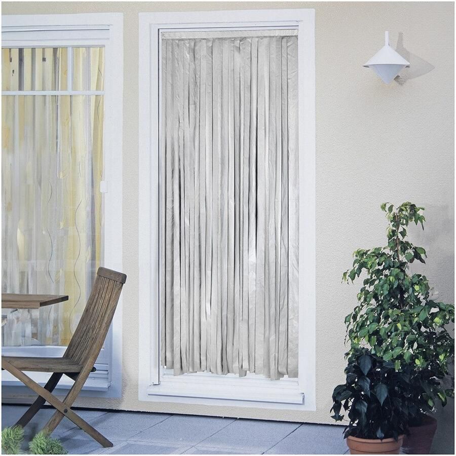 Maximex Deurgordijn Thermo 2in1 reflecteert zonnestralen hittebescherming insecten- en privacybescherming (1 stuk)