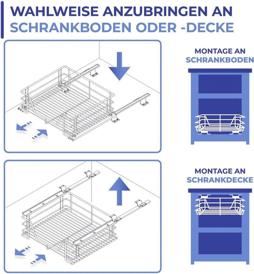 Maximex Lade Maxi Kastlade voor extra opbergruimte in de keukenkast - Foto 5