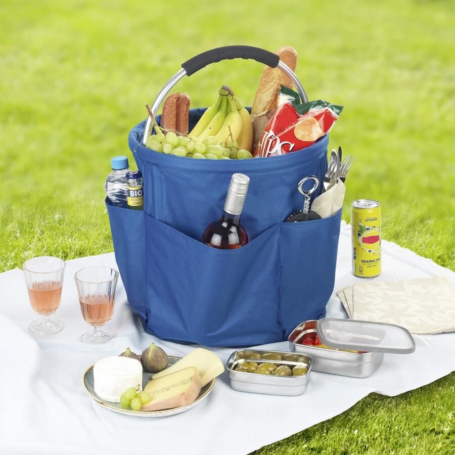 Maximex Organizer Universele reinigingscaddy model HERKULES vouwbare draagtas voor thuis en onderweg 34 liter