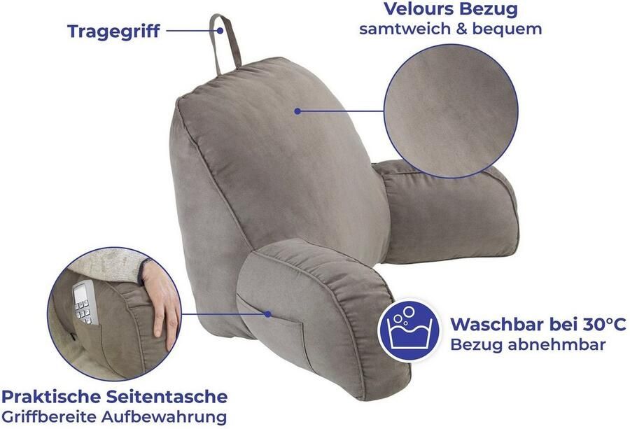 Maximex Rugkussen Met warmte- en koude-effect - Foto 2