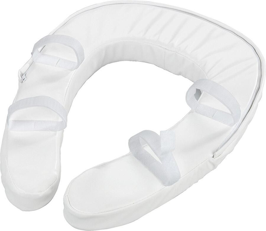 Maximex Verhoogde toiletbril WC-zitkussen SOFT gevoerde zitting verhoging voor alle gangbare toiletbrillen - Foto 7