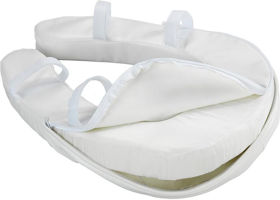 Maximex Verhoogde toiletbril WC-zitkussen SOFT gevoerde zitting verhoging voor alle gangbare toiletbrillen - Foto 6