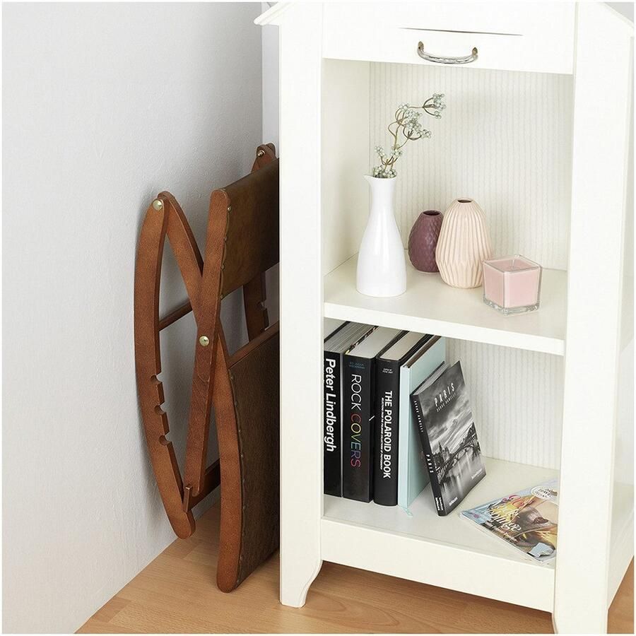 Maximex Voetenbankje Comfort Beinschaukel massief houten frame drievoudig verstelbaar opvouwbaar - Foto 2