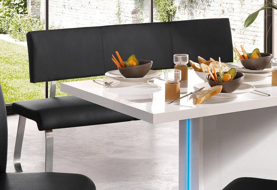 MCA furniture Bank Arco belastbaar tot 280 kg echt leer in verschillende breedten - Foto 1