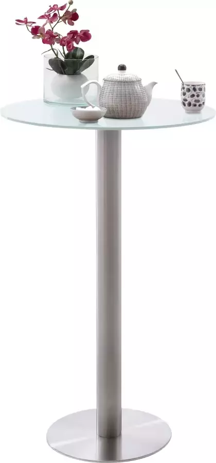 MCA furniture Bartafel Zarina Bartafel met vitrokeramiek tafelblad met edelstaal frame - Foto 2