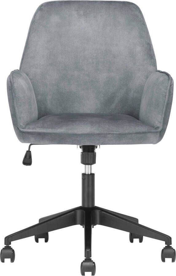MCA furniture Bureaustoel O-Ottawa Fluweel bureaustoel met traploos instelbare comfortabele zithoogte - Foto 6