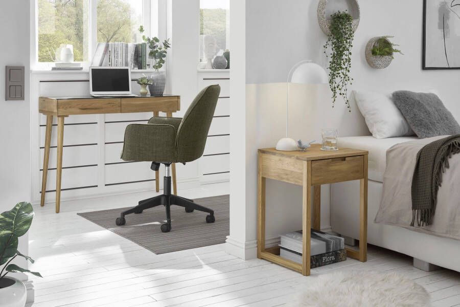 MCA furniture Bureaustoel O-Pemba Geweven stof bureaustoel met traploos instelbare comfortabele zithoogte - Foto 6