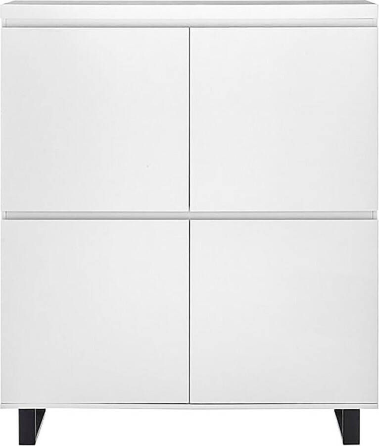 MCA furniture Highboard AUSTIN hoge ladekast Deuren met demping soft-close