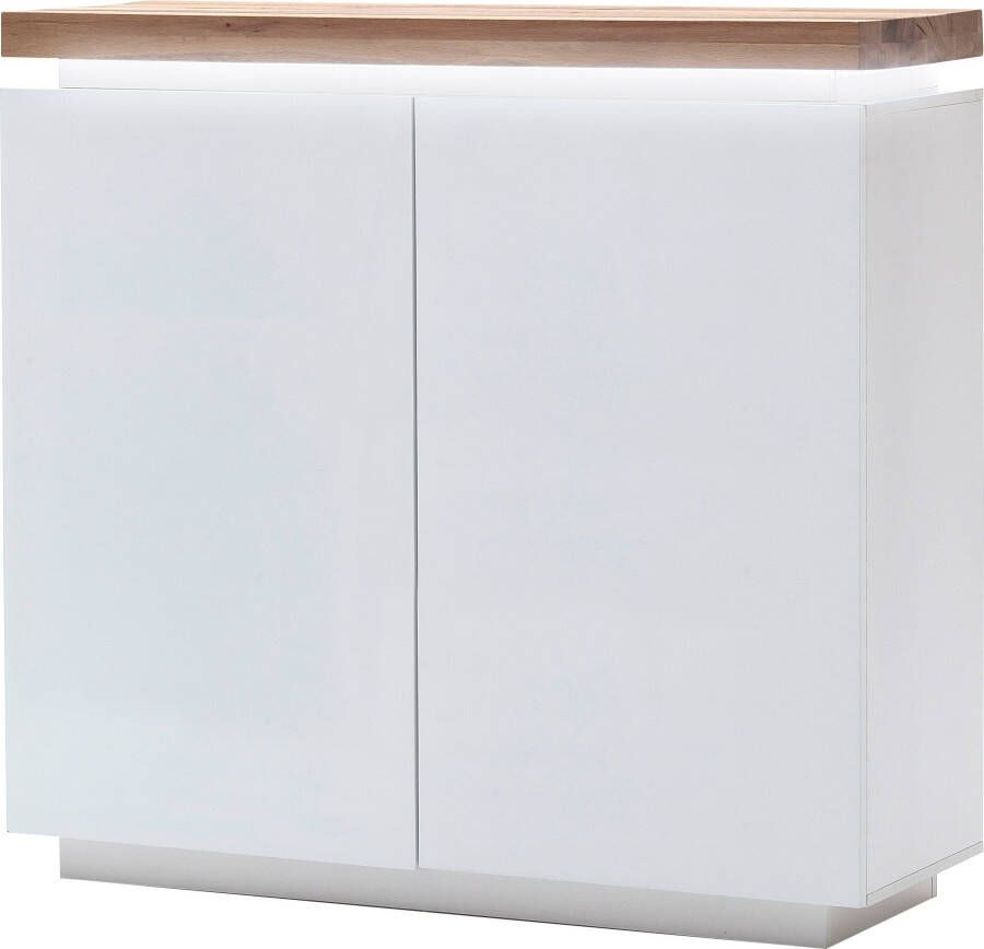 MCA furniture Highboard Romina met ledverlichting wit dimbaar incl. afstandsbediening - Foto 4