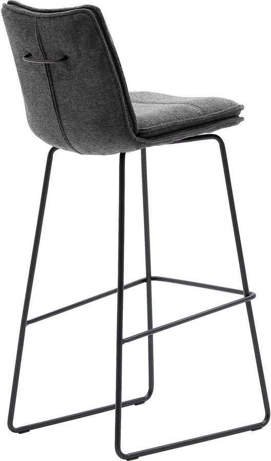 MCA furniture Barkruk Hampton Barkruk 180º draaibaar met nivellering tot 120 kg belastbaar (2 stuks) - Foto 3