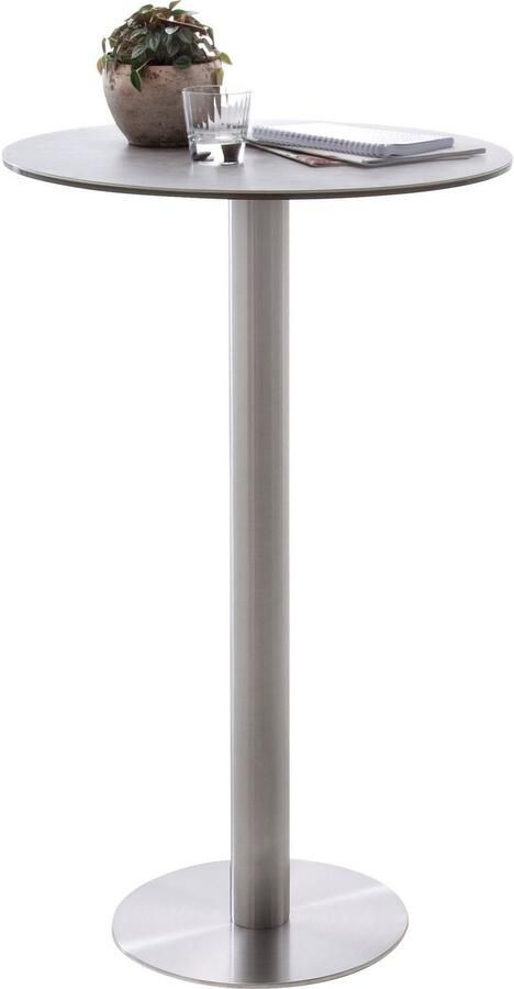 MCA furniture Bartafel Zarina Bartafel met vitrokeramiek tafelblad met edelstaal frame - Foto 4