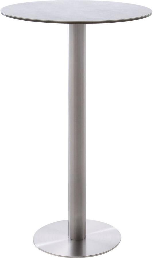 MCA furniture Bartafel Zarina Bartafel met vitrokeramiek tafelblad met edelstaal frame - Foto 3