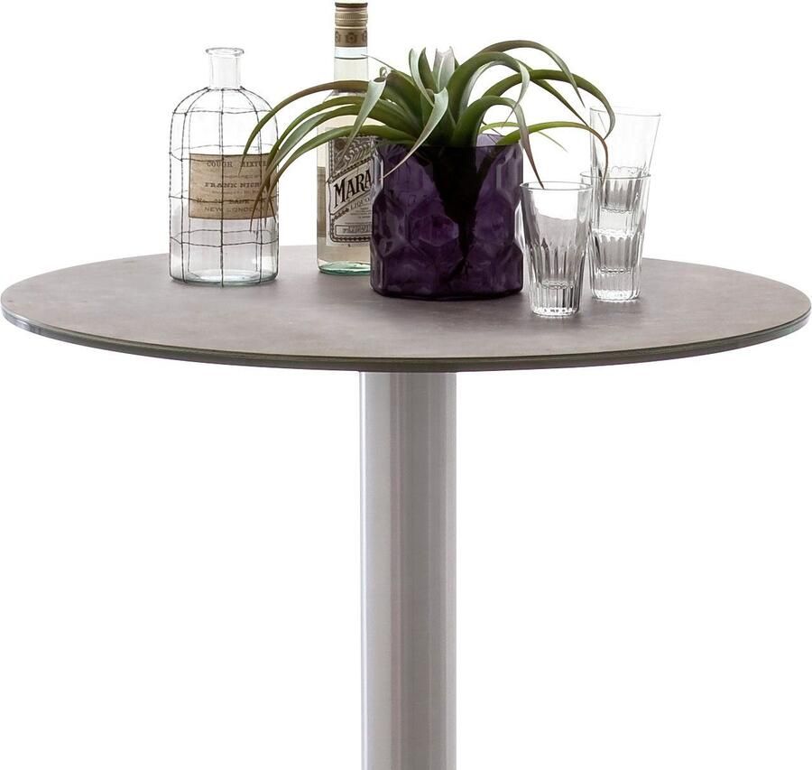 MCA furniture Bartafel Zarina Bartafel met vitrokeramiek tafelblad met edelstaal frame - Foto 2