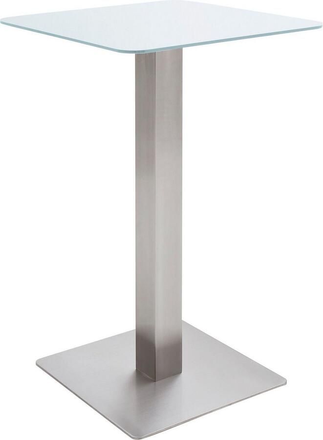 MCA furniture Bartafel Zarina Bartafel met vitrokeramiek tafelblad met edelstaal frame - Foto 2