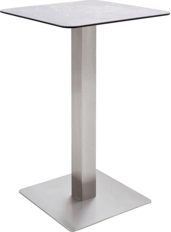 MCA furniture Bartafel Zarina Bartafel met vitrokeramiek tafelblad met edelstaal frame - Foto 2
