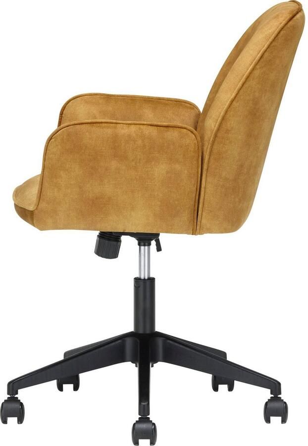 MCA furniture Bureaustoel O-Ottawa Fluweel bureaustoel met traploos instelbare comfortabele zithoogte - Foto 4