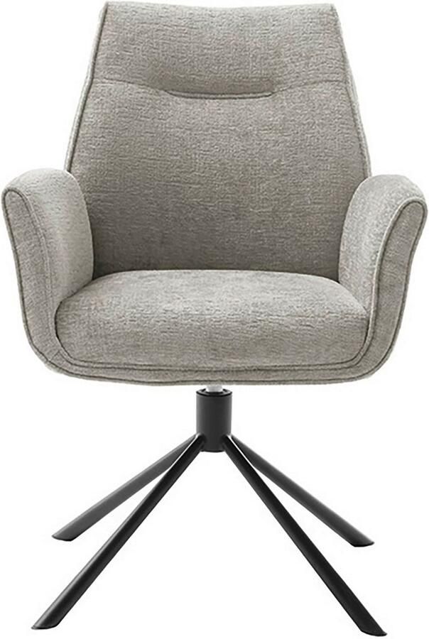 MCA furniture Eetkamerstoel Diveria (2-delige set) 4-poot stoel draaibaar 360° belastbaar 120 kg zithoogte ca. 50cm - Foto 8
