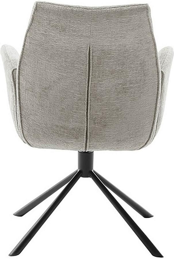 MCA furniture Eetkamerstoel Diveria (2-delige set) 4-poot stoel draaibaar 360° belastbaar 120 kg zithoogte ca. 50cm - Foto 6