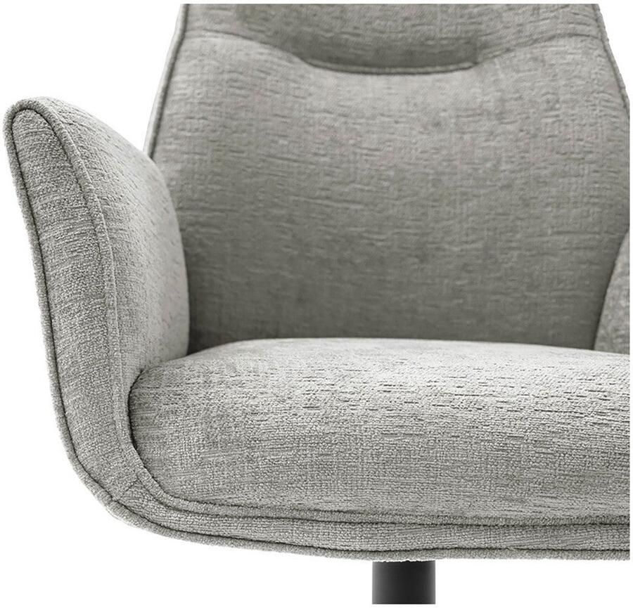 MCA furniture Eetkamerstoel Diveria (2-delige set) 4-poot stoel draaibaar 360° belastbaar 120 kg zithoogte ca. 50cm - Foto 2
