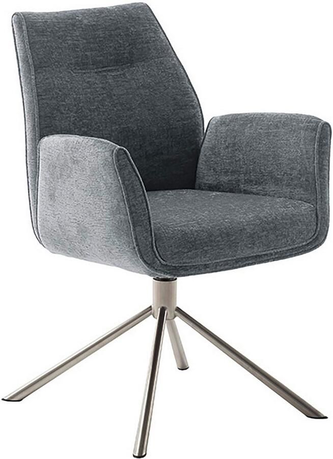 MCA furniture Eetkamerstoel Diveria (2-set) draaibaar 360° belastbaarheid 120 kg zithoogte ca. 50 cm - Foto 4