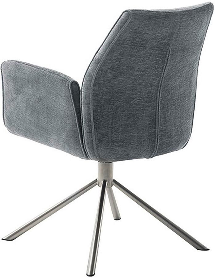 MCA furniture Eetkamerstoel Diveria (2-set) draaibaar 360° belastbaarheid 120 kg zithoogte ca. 50 cm - Foto 2