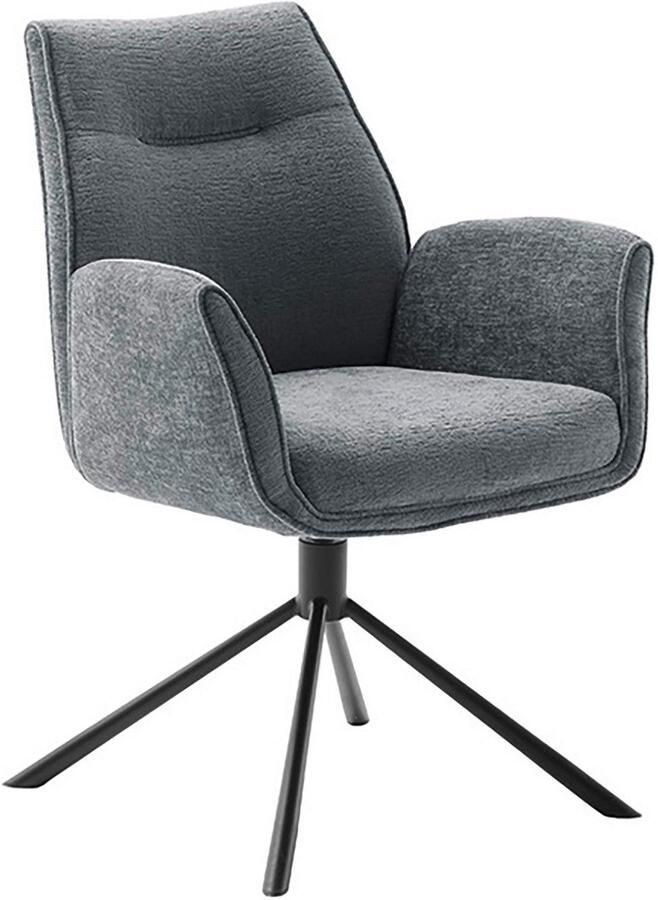 MCA furniture Eetkamerstoel Diveria (2-set) draaibaar 360° belastbaarheid 120 kg zithoogte ca. 50 cm - Foto 5